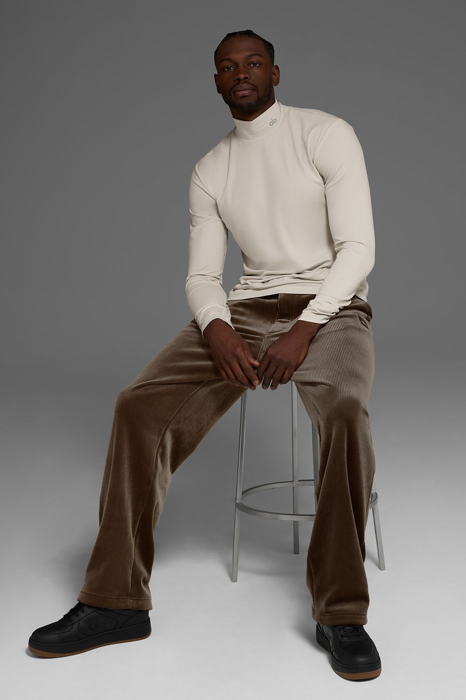 Conquer Reform Mock Neck Long Sleeve - Bone