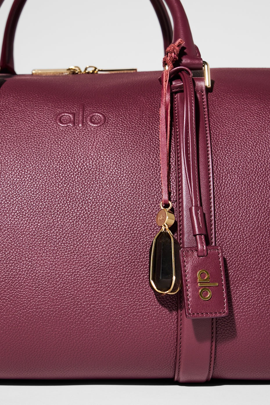 ALO Voyage Duffle - Bordeaux Leather
