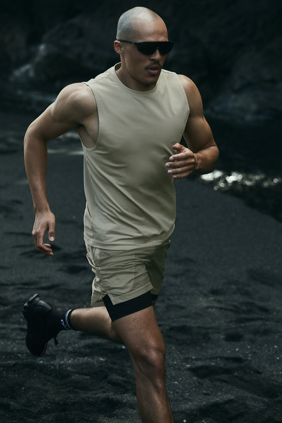 Conquer Muscle Tank - Limestone