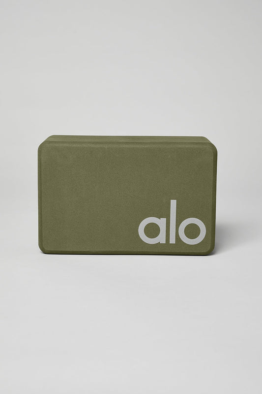 Uplifting Yoga Block - Jungle/Silver